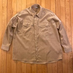 Beige button up jacket. Size S.